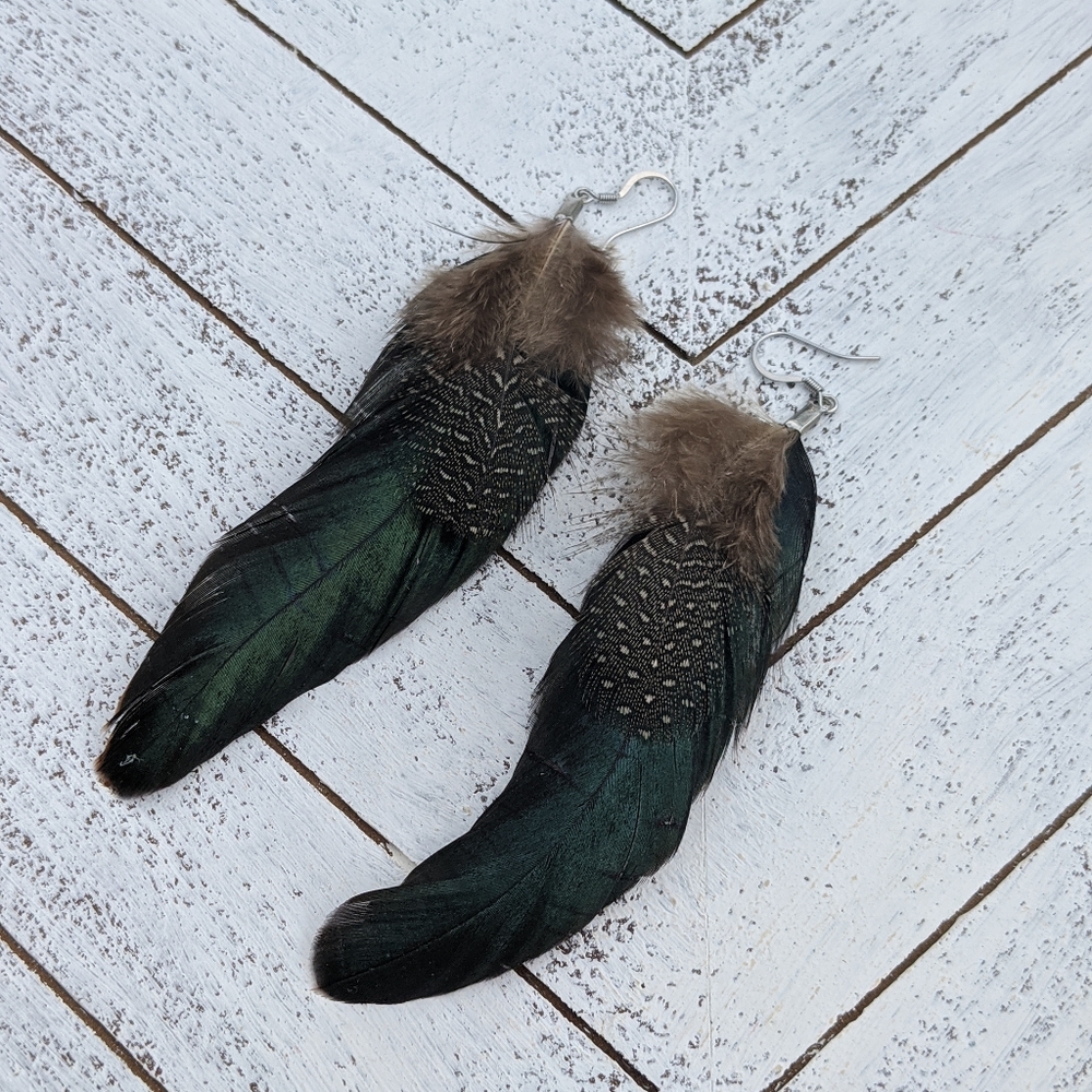 Feather Earrings